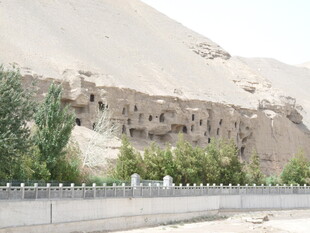 敦煌莫高窟壮观景象