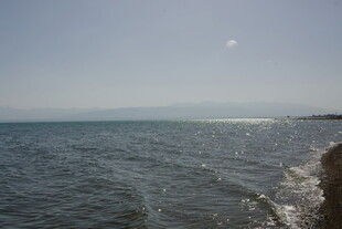 海边风景 宁静辽阔海域