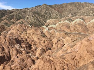 壮丽丹霞地貌景观