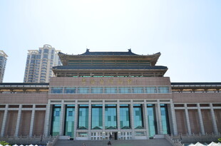 中式风格宏伟建筑外观