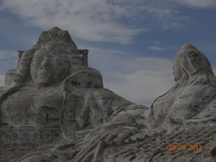 拉什莫尔山壮观景象