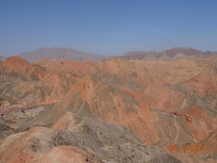 壮丽丹霞地貌景观