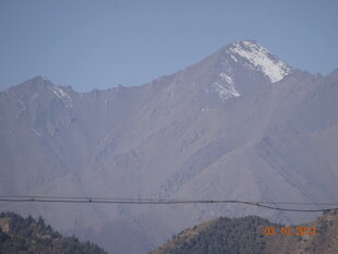 雪山远景 壮丽自然风光