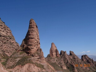 奇特岩石地貌景观