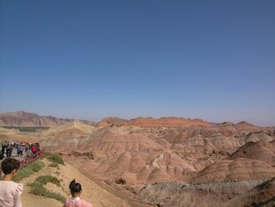 壮丽丹霞地貌景观