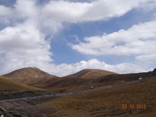 高原旷野风景图