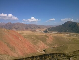 壮丽多彩的山间开阔地貌