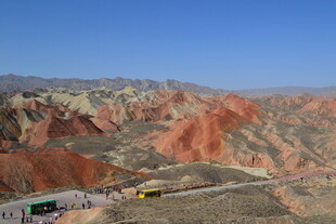 张掖七彩丹霞壮丽景观