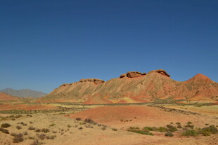 壮丽丹霞地貌景观