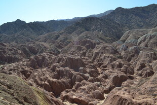 壮丽峡谷地貌景观