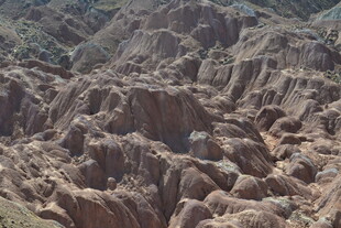 壮观沟壑地貌景观