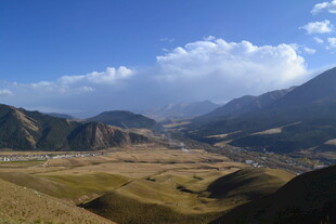 壮丽山景 广袤天地风光