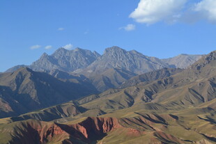 壮丽多彩的高山景观