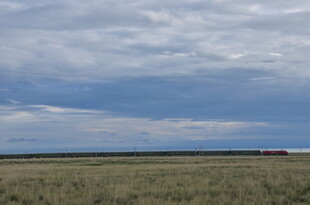 广袤草原与天际线景观