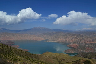 壮丽山水湖景风光