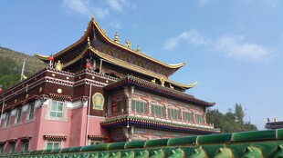 藏式风格古建筑