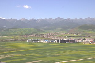 田园风光 远山近田美景