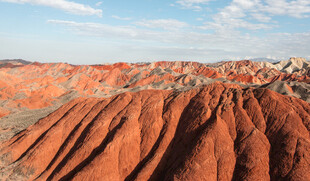 壮丽红土地貌景观