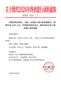 聚餐搞笑公文通知