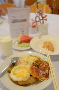 丰盛中式早餐摆拍