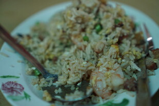 虾仁炒饭 美味诱人