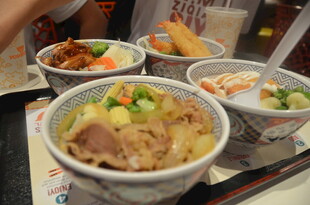 美味多样的日式盖饭套餐