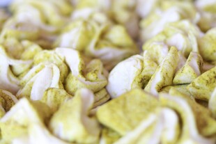 鲜嫩卷心菜特写