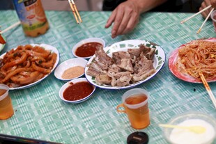 丰盛美味的中式下酒菜