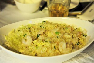 虾仁炒饭 美味诱人