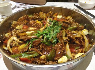 美味干锅菜品展示