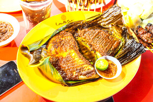 美味烤牛排配特色配菜