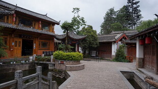 古雅中式庭院景致
