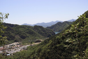 山间村落秀美景致