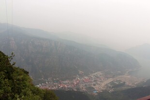 石林峡山间村落远景