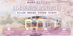 日本 关东 团建 樱花 背景 