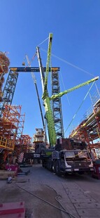 港口起重机设备场景