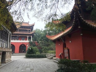 古色古香的中式庭院建筑