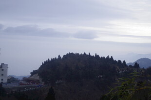 衡山山巅景色