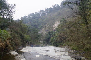 衡山山间溪流 自然清新之景