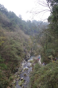 衡山山间溪流 自然清幽之景