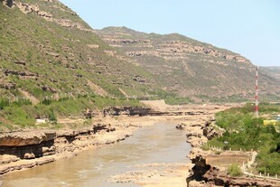 山间河流景观