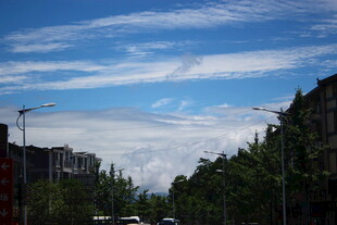 城市云端景象