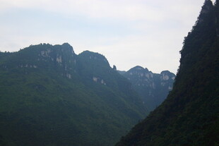 秀丽山峦景色