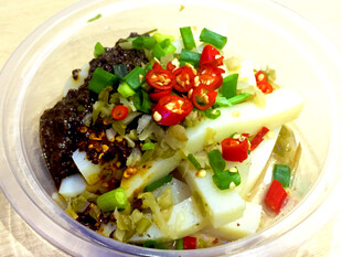 美味凉拌菜 色彩丰富诱人