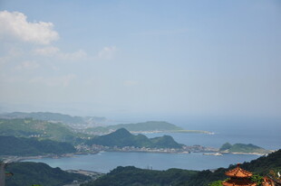 山海相依的美丽景致