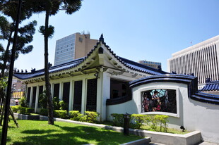 日式风格建筑外观景观