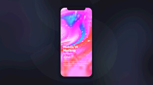 移动端 界面设计 高饱和度 渐