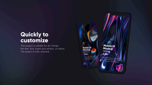 深色科技感样机 