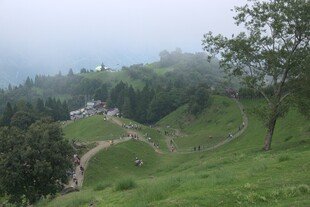 山间绿野风景