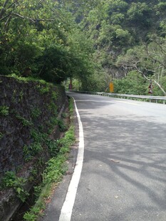 山间蜿蜒公路 绿意盎然